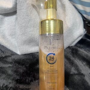 Prédiré Hydrating Lava Foam Facial Cleanser - Gold - Vitamin E & A